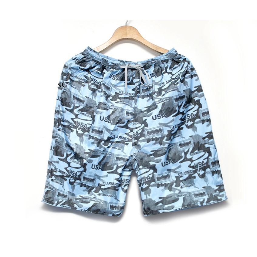 quần đùi nam ống rộng form thoải mái vải cotton mát loại in hoa văn đẹp | BigBuy360 - bigbuy360.vn