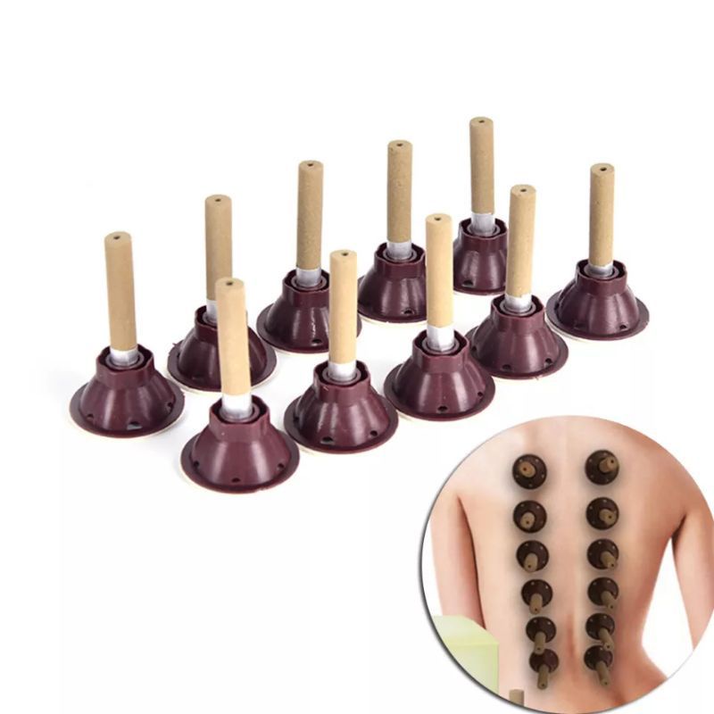 Nhang ngải cứu kèm đế dán loại 10mm