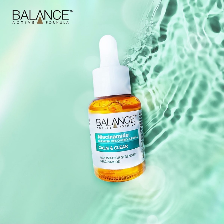 Serum ngừa mụn mờ thâm Balance Active Formula Niacinamide 15% Blemish Recovery 30ml - bahachiha