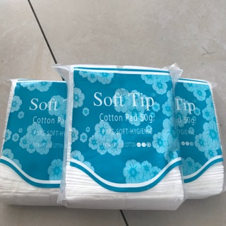 BÔNG TẨY TRANG SOFT TIP (gói 50g)