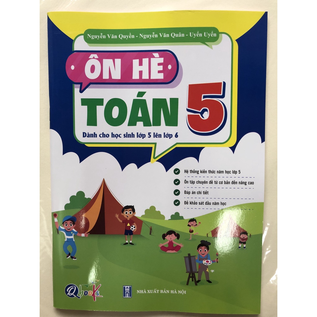 Sách - Ôn Hè Toán 5 - Dành cho học sinh lớp 5 lên lớp 6