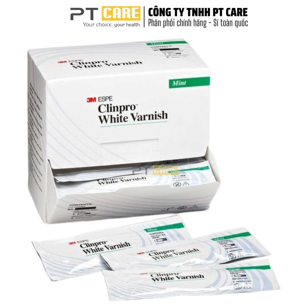 PT CARE | 01 Gói Gel Bôi Vecni Flour Clinpro 3M Ngừa Sâu Răng Cho Trẻ em Và Người Lớn 0,5 Grams