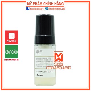 ✅[ DAVINES ] DUNG DỊCH CỦNG CỐ CẤU TRÚC TÓC DAVINES LIQUID SPELL 125ML CHÍNH HÃNG