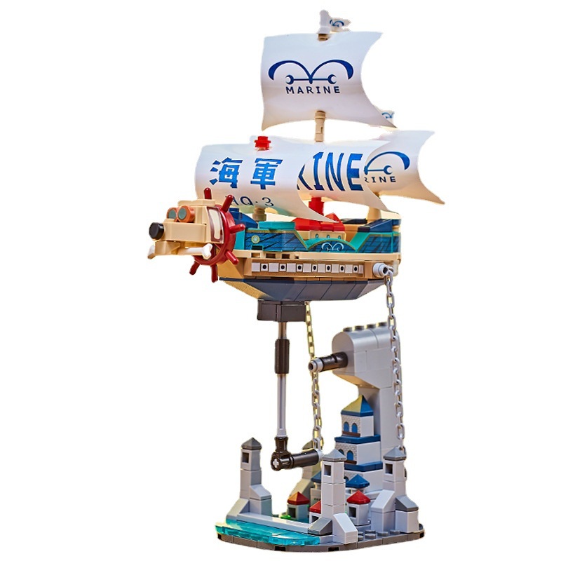Tương thích với LEGO One Piece Pirate Ship Merry