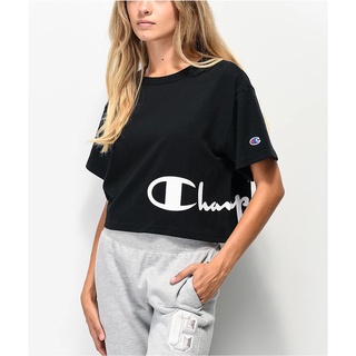 Áo thun nữ Champion Crewneck T-Shirt Màu Đen CMP114431BLK
