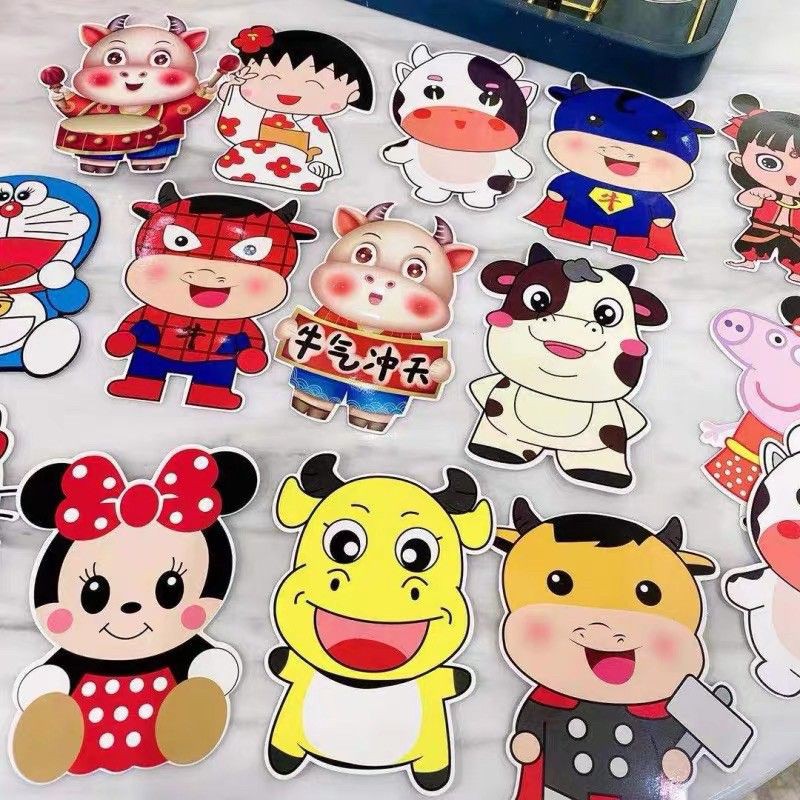 Lì Xì 2021_ HÀNG LOẠI 1_ Lì Xì Chibi Hoạt Hình Bóng Đẹp, Dày Dặn Siêu Cute - Có ảnh thật