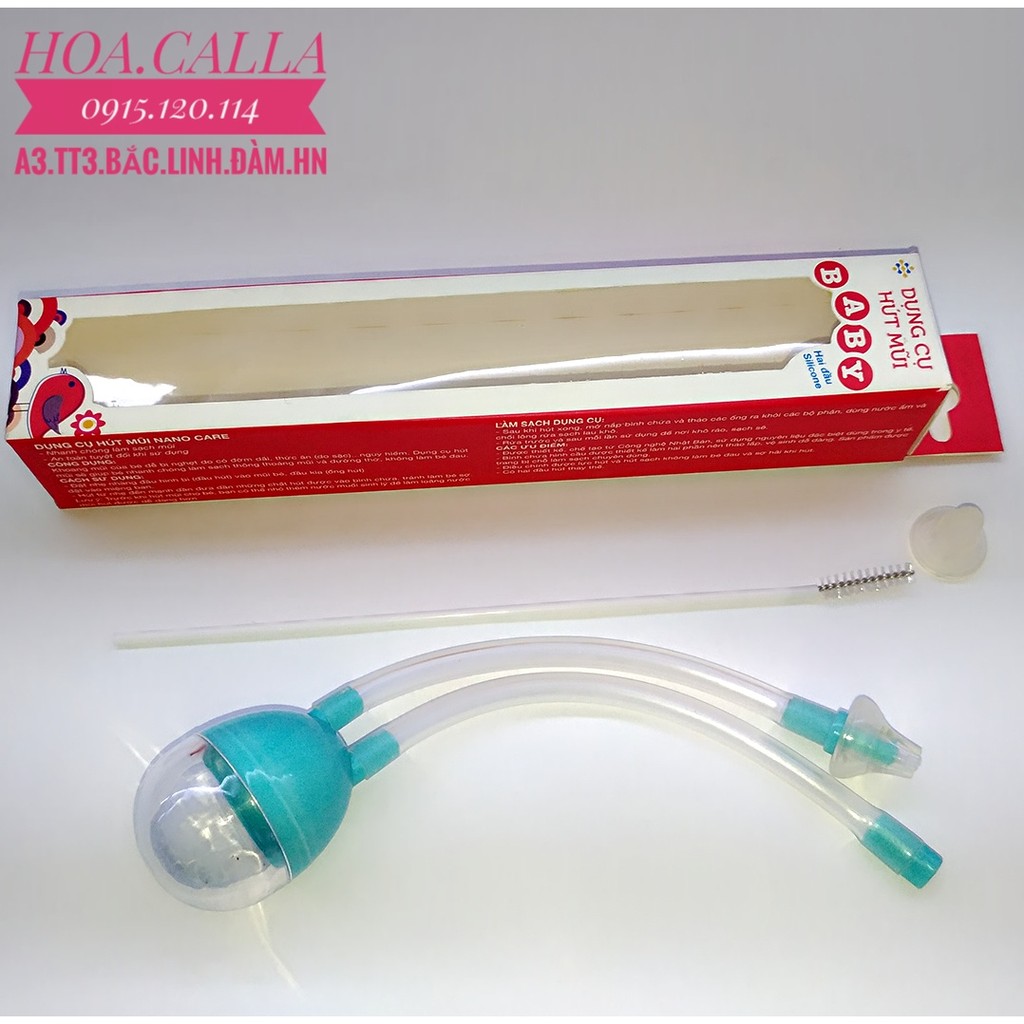 Dụng cụ hút mũi em bé Nanocare