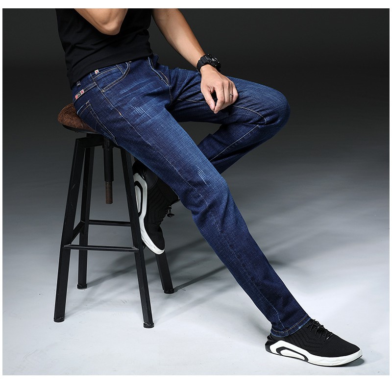 [Mã FASHIONHOTMA hoàn 15 % đơn 150k] Quần Jean Nam Dáng Côn Quần Bò Nam Chất Co Giãn Cào Nhẹ 03 Màu | BigBuy360 - bigbuy360.vn