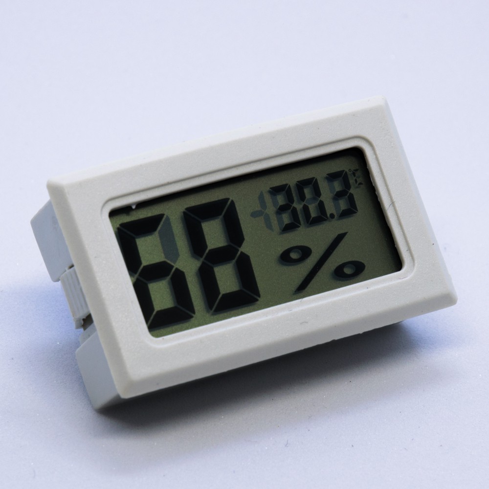Ẩm kế điện tử đo ẩm, nhiệt độ tủ chống ẩm (kèm pin) - PHUKIEN2T_Q01103