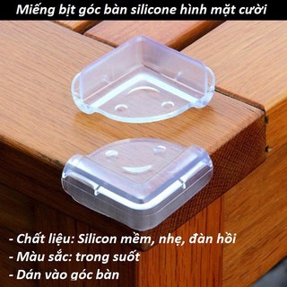 COMBO 10 BỊT GÓC CẠNH BÀN SILICON AN TOÀN CHO BÉ