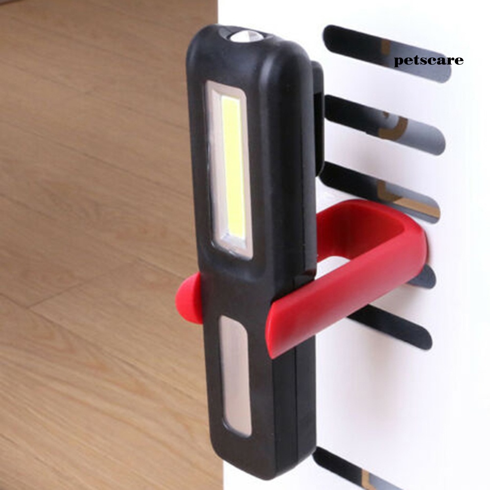 Đèn Pin LED COB PTCA Hít Nam Châm Có Thể Sạc Lại Qua USB