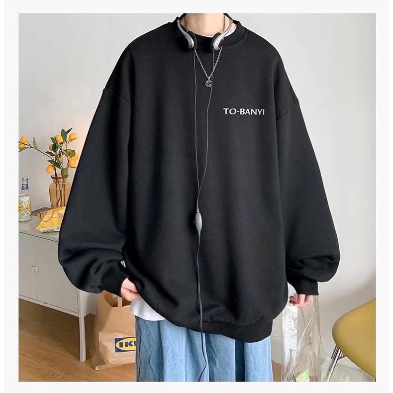 Áo sweater nỉ bông Love Wins thu đông ulzzang hiphop dành cho unisex dáng rộng Y32