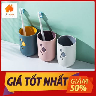 Cốc, Ly Đánh Răng 2 Lớp Hình Giọt Nước Cute