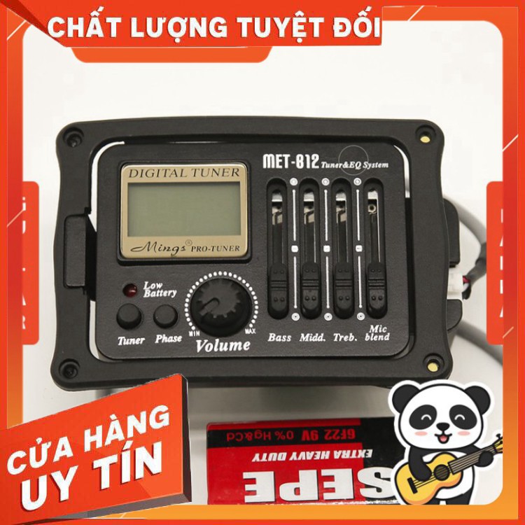 [Chính hãng] EQ Guitar MET-B12 cho đàn Acoustic, Classic