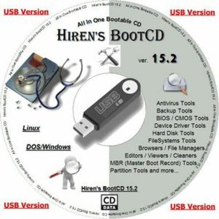 32GB USB Hiren 15.2