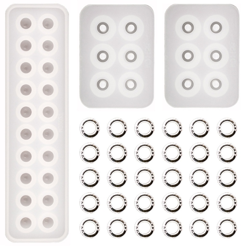 Sa Khuôn Silicone Làm Nhựa Resin Hình Cầu