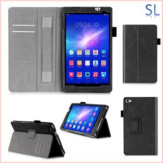 Ốp máy tính bảng bằng da cao cấp chống trượt cho NTT Docomo dtab Compact d-02H/HUAWEI M2 8 inch