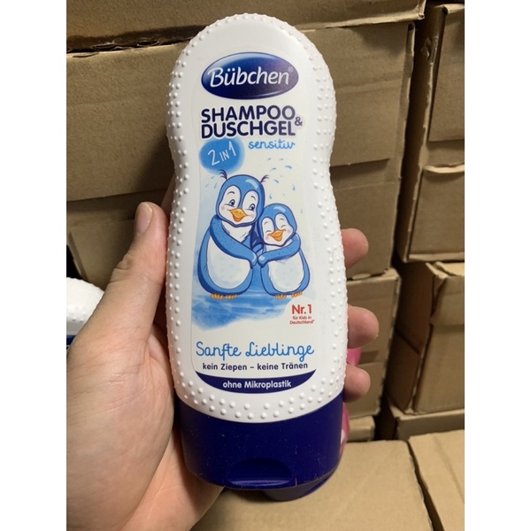 Sữa tắm gội bubchen Đức 230ml đủ màu