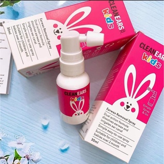 Xịt ráy tai thỏ hồng Clean Ears Kids, Úc