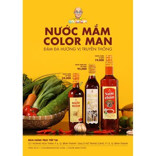 NƯỚC MẮM COLOR MAN - 40 ĐỘ ĐẠM