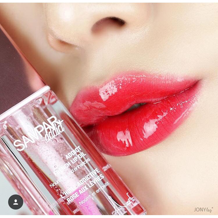 [2 MÀU MỚI NHẤT ĐÃ CẬP NHẬT] Dầu dưỡng môi Sampar French Rose Lip/ Camellia / Peony | BigBuy360 - bigbuy360.vn