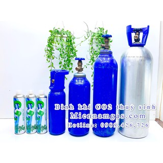Bình khí CO2 thủy sinh 10 Lít - khí tinh khiết 99,999%