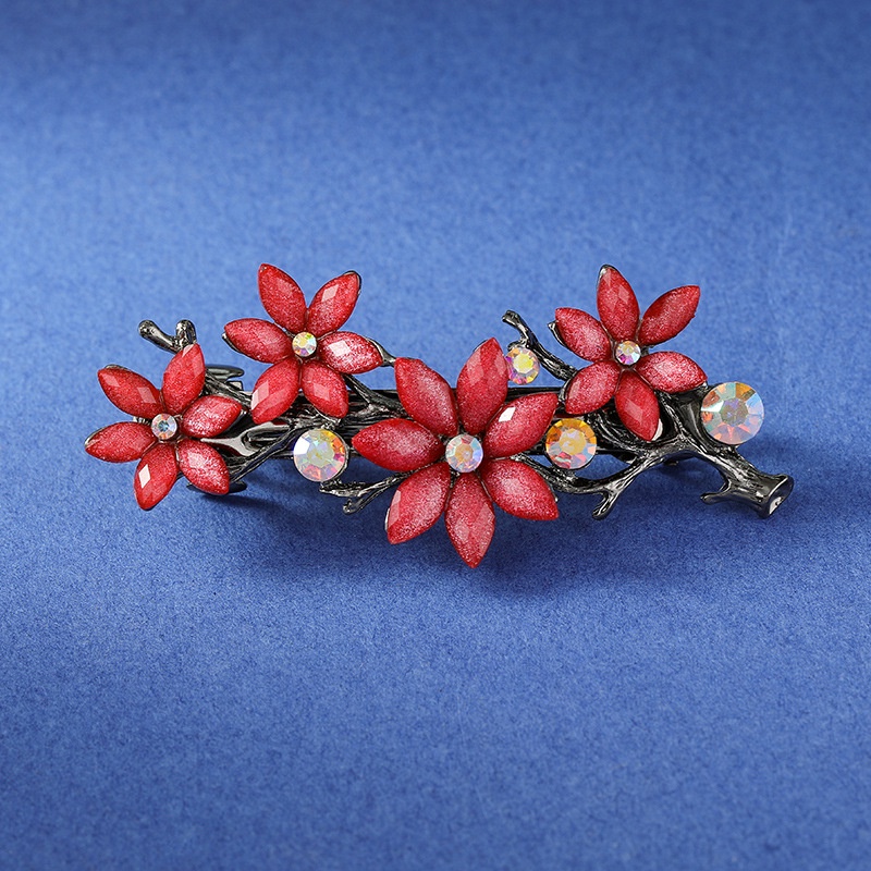 Kẹp Tóc Kim Loại Hình Hoa Xinh Xắn Cho Nữ