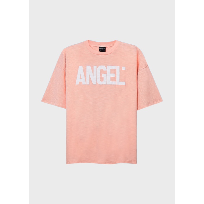 ANGEL LOGO TEES/ POWDER PINK