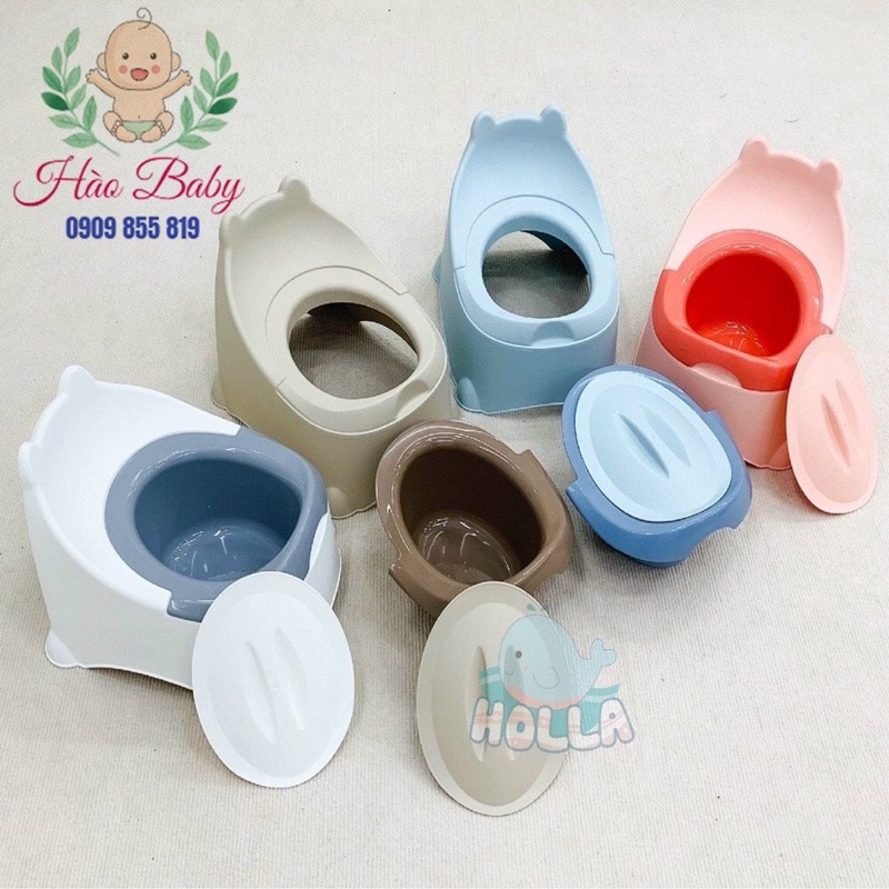 Bô gấu Holla đa năng cao cấp cho bé tập đi vệ sinh tự lập