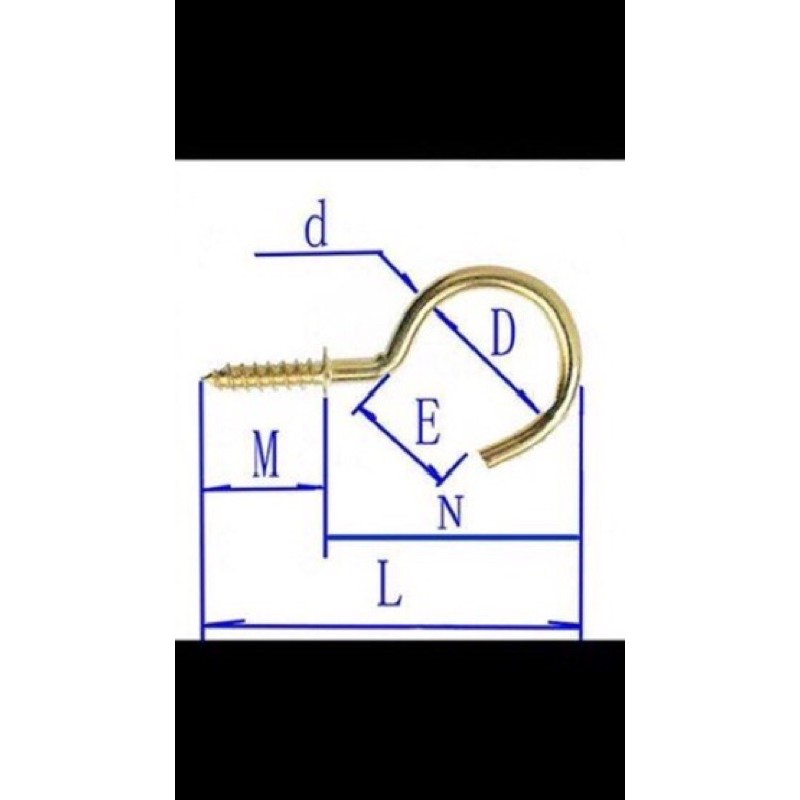 Móc dấu hỏi Cup Hook