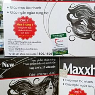 THUỐC MỌC TÓC MAXXHAIR NEW