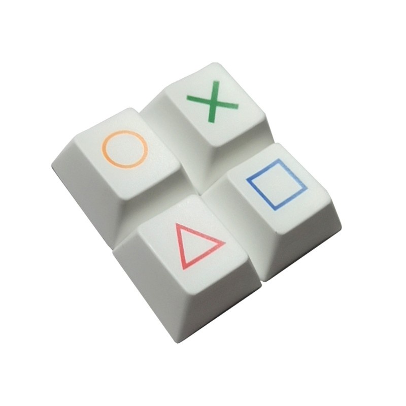 Set 4 Nắp Bọc Phím Cơ Chơi Game Pbt Oem Hình Mũi Tên