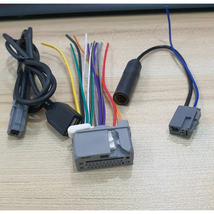 Bộ cable cho đầu CD oto Honda City