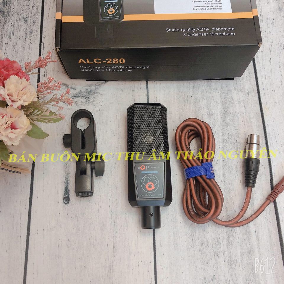 COMBO ALC 280 + F4 + TAI NGHE + DÂY LIVE TỰ CHẾ ,chân đỡ màng lọc