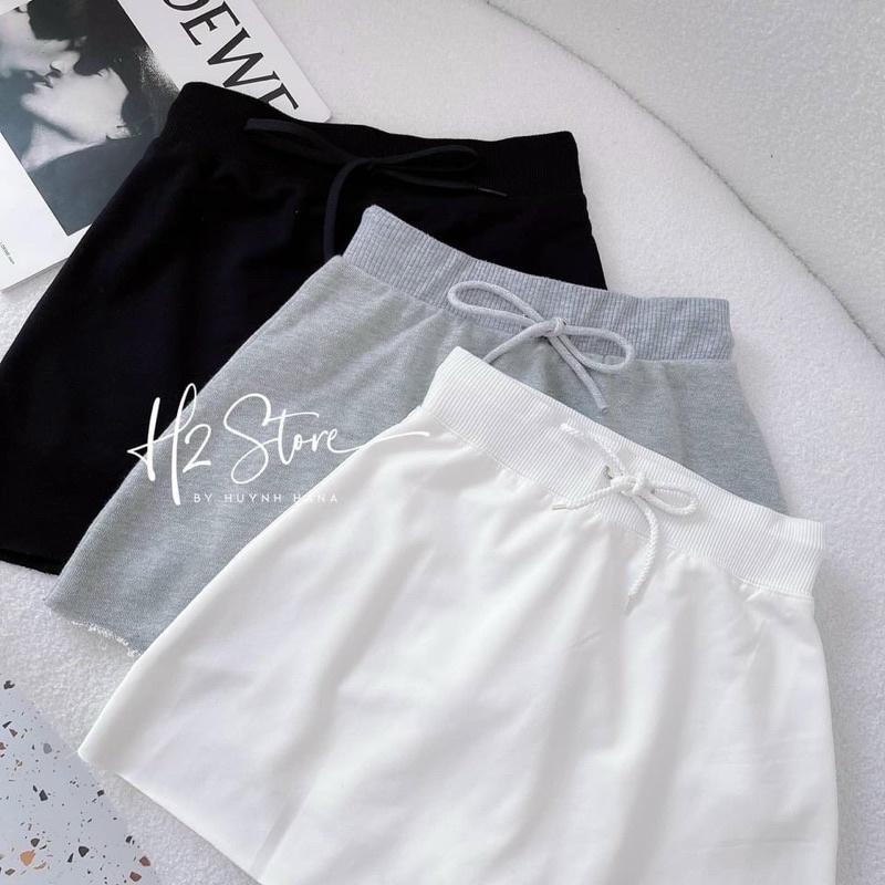 VÁY CHỮ A VẢI DA CÁ - UK alohashop91