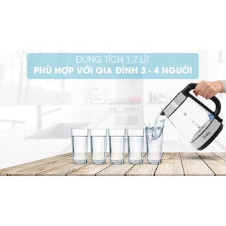 Bình đun siêu tốc Delites 1.7 lít FD-625