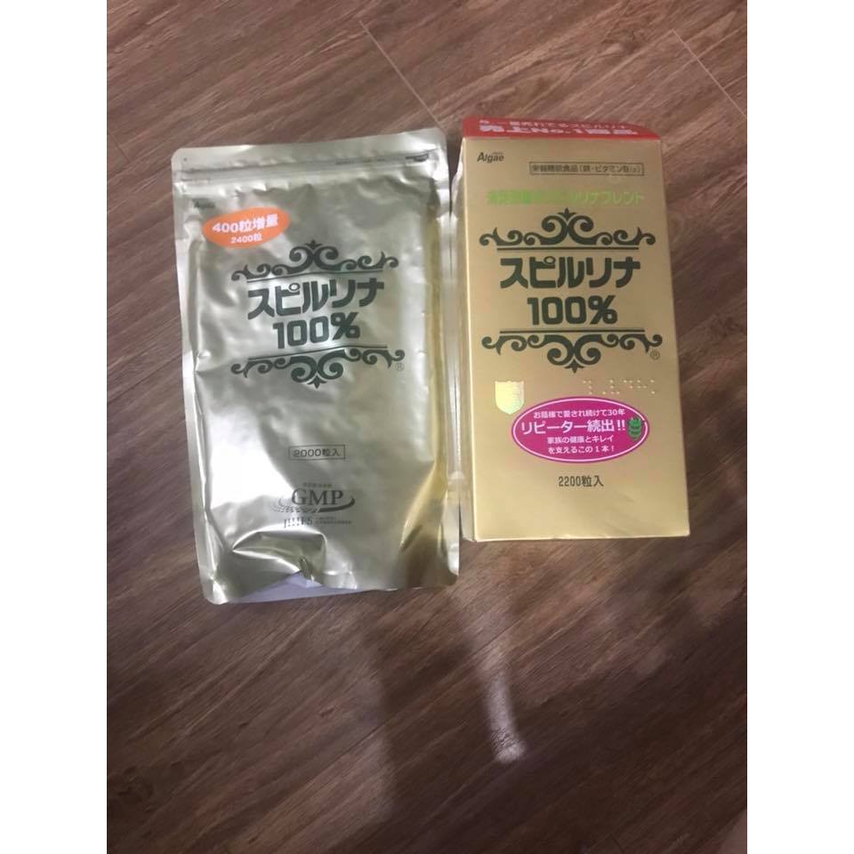 Tảo xoắn Spirulina Nhật