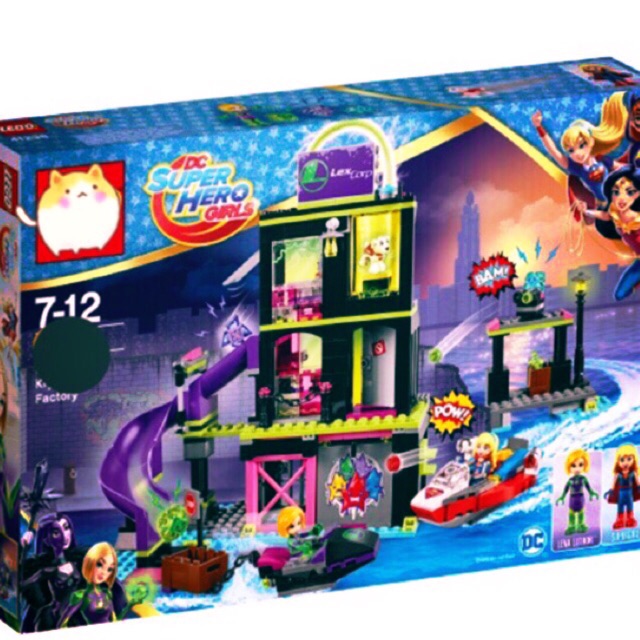 Lắp ráp friends super hero Girl 10690i - Xưởng chế tạo của Lena