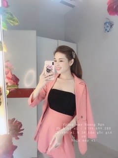 Set vest Ngắn 3 món