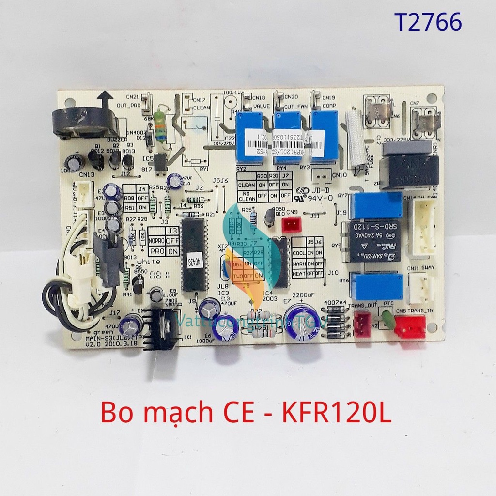 Bảng mạch điều khiển CE-KFR120L/SDY-S2 thay thế cho Điều hòa tủ MEDIA