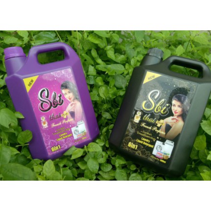 (Mua 1 thùng 4 can tặng 2 chai nước rửa bát Organic Sbi thai) Nước giặt Sbi Thái loại 3.5l-5l