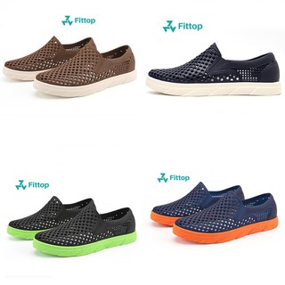 [Tặng Stickers] Giày Nhựa Nam Cao Cấp Siêu Êm FITTOP GIAY-018