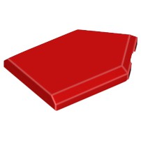 Gạch Lego trơn nhám ngũ giác - hình khiên / Lego Part 22385: Tile, Modified 2 x 3 Pentagonal