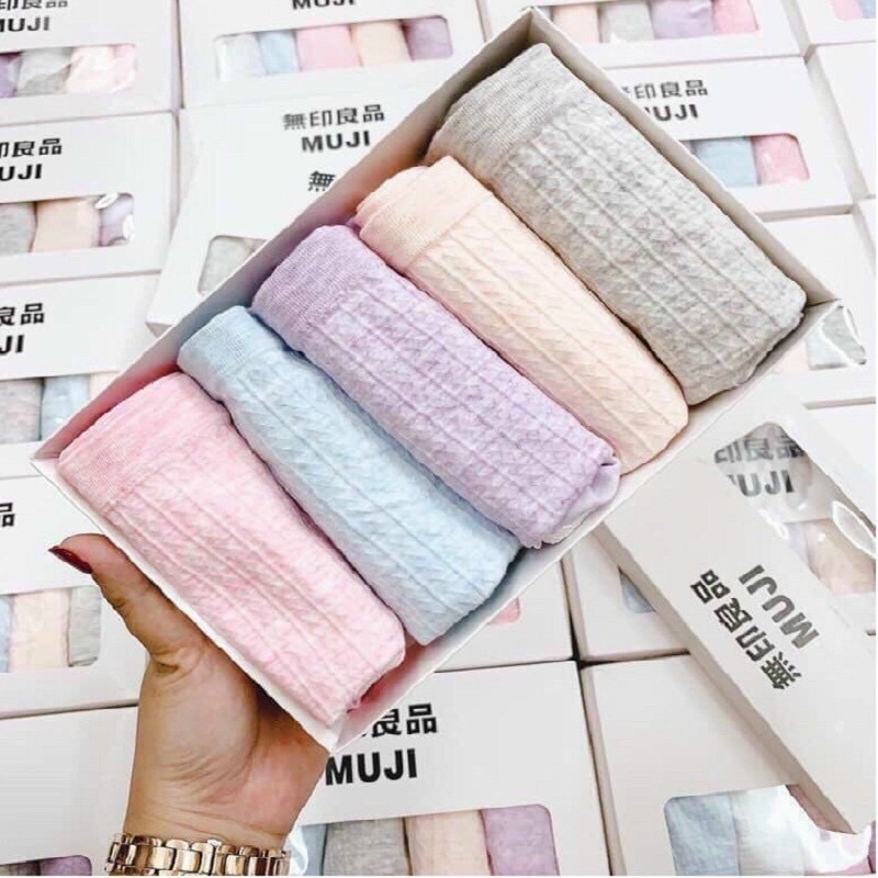 Set 5 quần chip hồng hạc xuất khẩu Nhật bg Nuti Shein