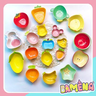  Bát ăn dặm gốm sứ hình hoa quả nhiều màu sắc giúp bé ăn ngon