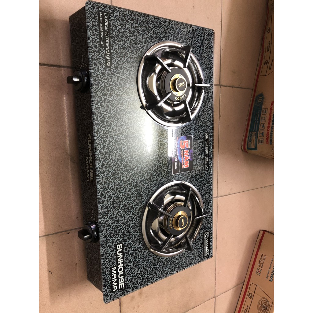 bếp ga đôi sunhouse mama MMBB0787MT\ HÀNG TRUNG BÀY MỚI 98-99%