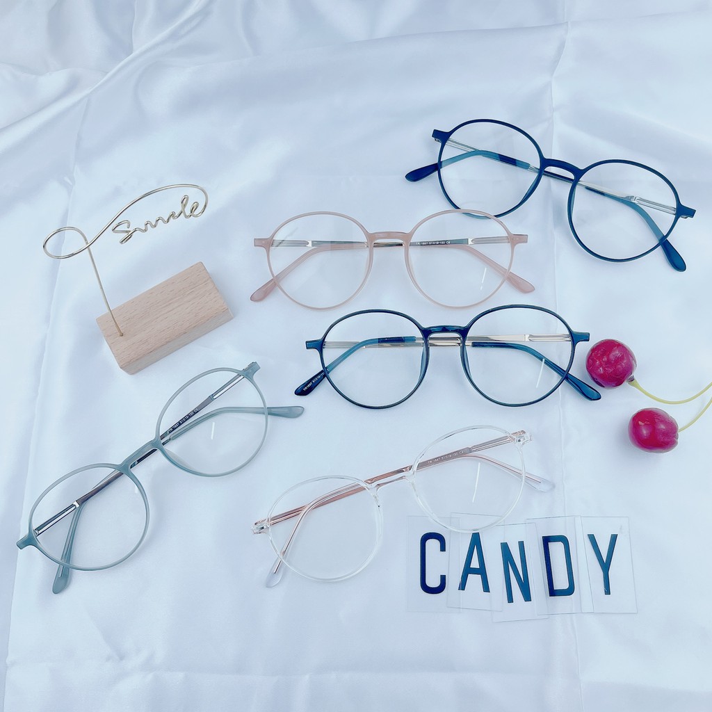 Gọng kính cận tròn cao cấp 1897 – Tiệm kính Candy