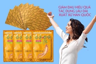 Miếng dán cao sâm Hàn Quốc