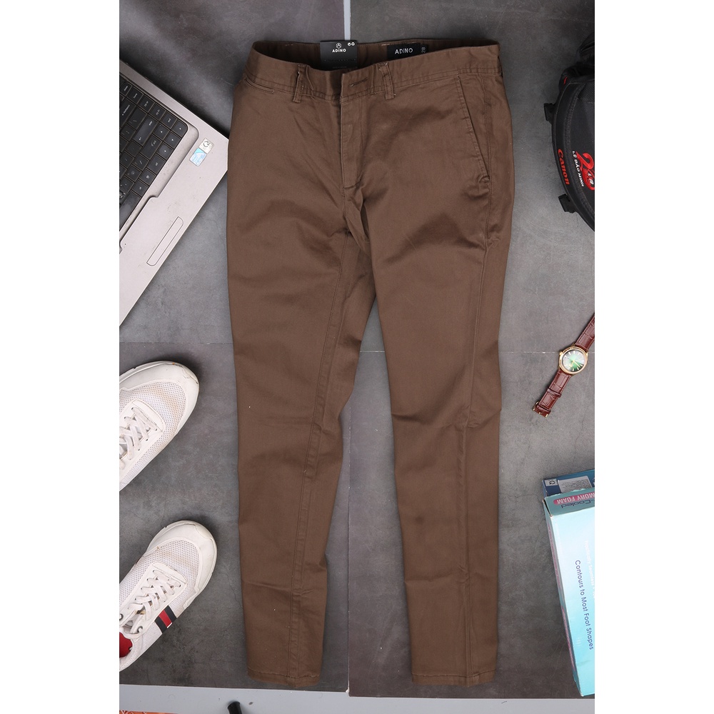 Sale quần kaki FORM TO dáng slimfit vải co giãn mềm mịn