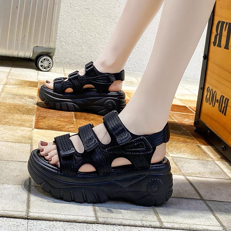 Sandal nữ 3 QUAI dán siêu đẹp hót trend